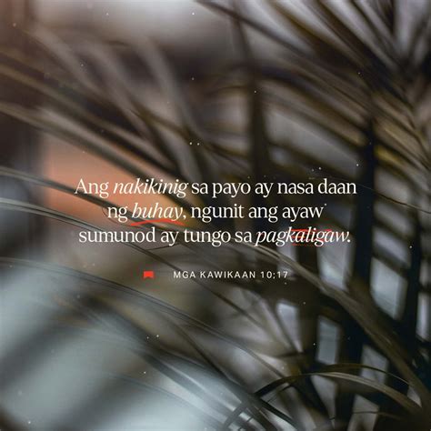 ayaw makinig|Mga Kawikaan 15:32.